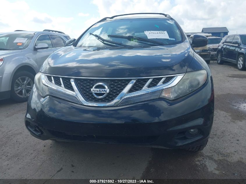 2014 NISSAN MURANO SV - JN8AZ1MU4EW411763