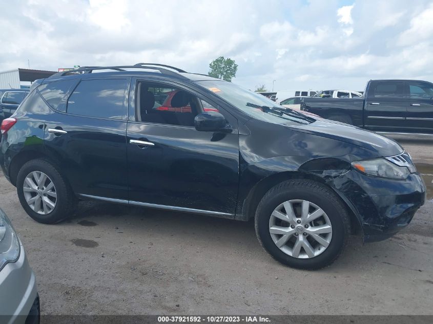 2014 NISSAN MURANO SV - JN8AZ1MU4EW411763