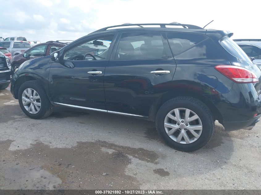 2014 NISSAN MURANO SV - JN8AZ1MU4EW411763