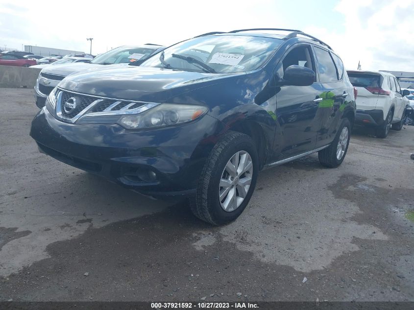 2014 NISSAN MURANO SV - JN8AZ1MU4EW411763