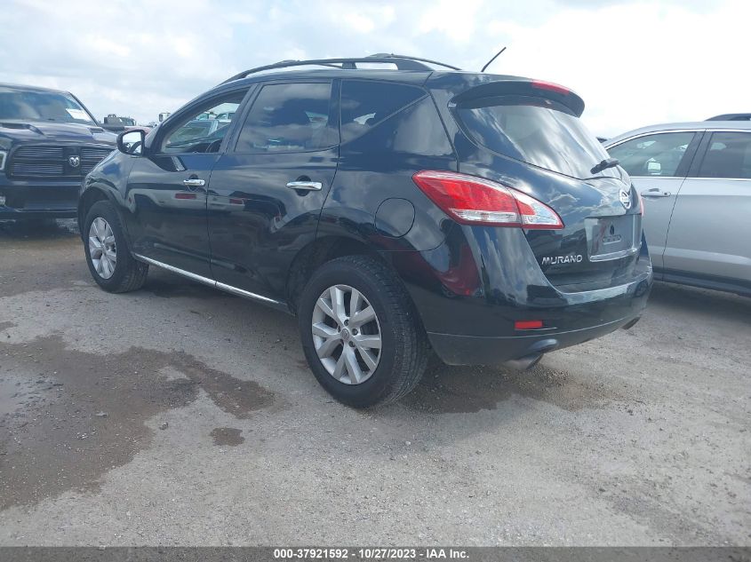 2014 NISSAN MURANO SV - JN8AZ1MU4EW411763