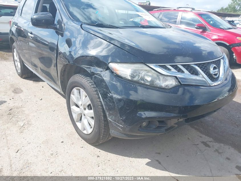 2014 NISSAN MURANO SV - JN8AZ1MU4EW411763