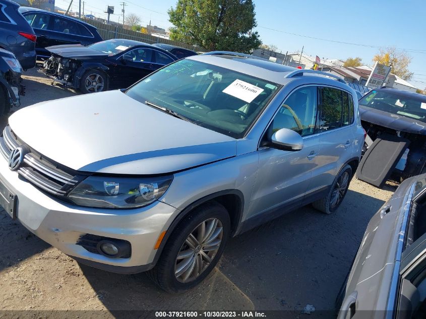 2015 VOLKSWAGEN TIGUAN SE - WVGBV7AX6FW565157