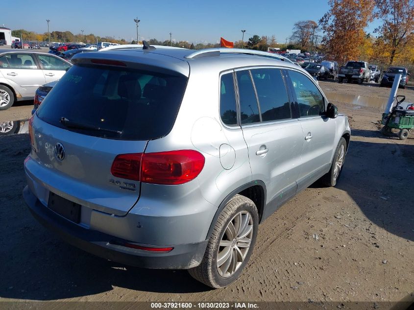 2015 VOLKSWAGEN TIGUAN SE - WVGBV7AX6FW565157