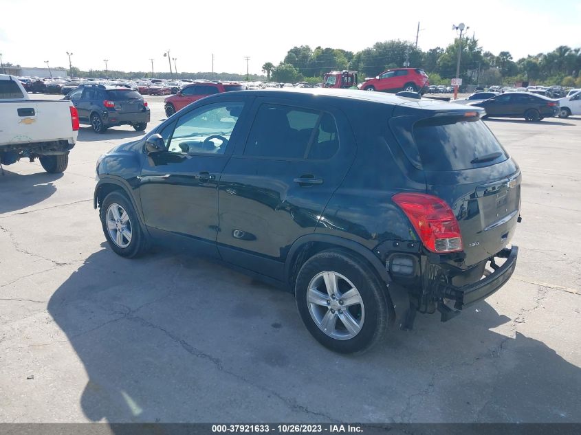 2021 CHEVROLET TRAX LS - KL7CJKSB9MB333938