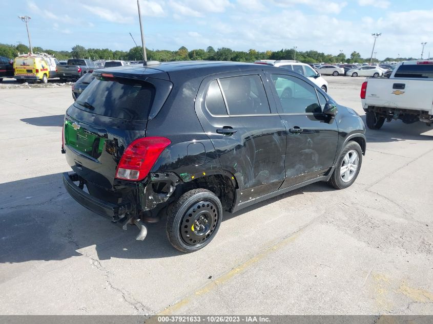 2021 CHEVROLET TRAX LS - KL7CJKSB9MB333938