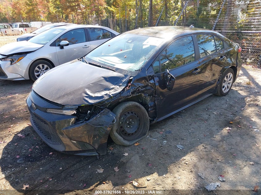 VIN 5YFEPMAE8NP344501 2022 TOYOTA COROLLA LE