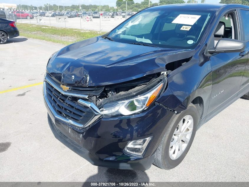 VIN 3GNAXHEV5LS666097 2020 CHEVROLET EQUINOX LS