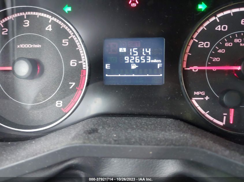 2019 SUBARU IMPREZA - 4S3GTAA64K3703116