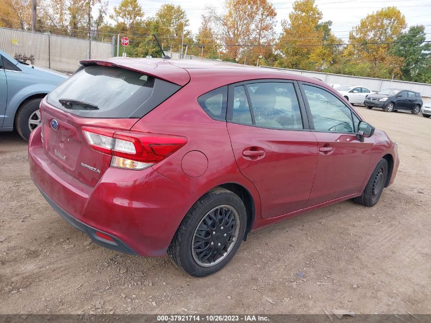 2019 SUBARU IMPREZA - 4S3GTAA64K3703116