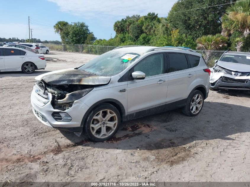2019 FORD ESCAPE TITANIUM - 1FMCU0J9XKUC37228