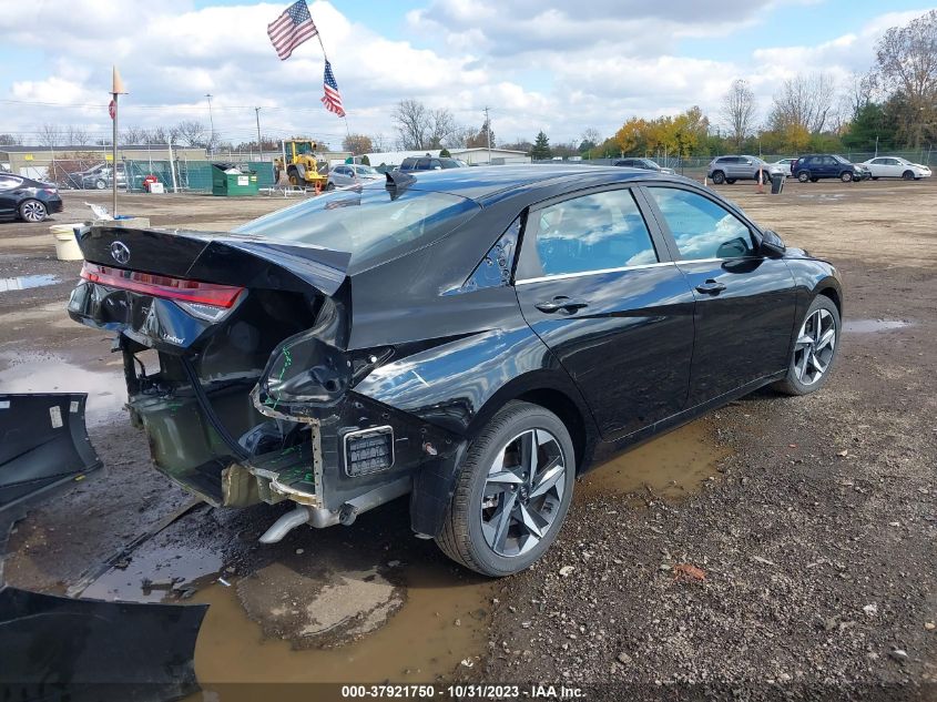 2023 HYUNDAI ELANTRA LIMITED - KMHLP4AG7PU501767