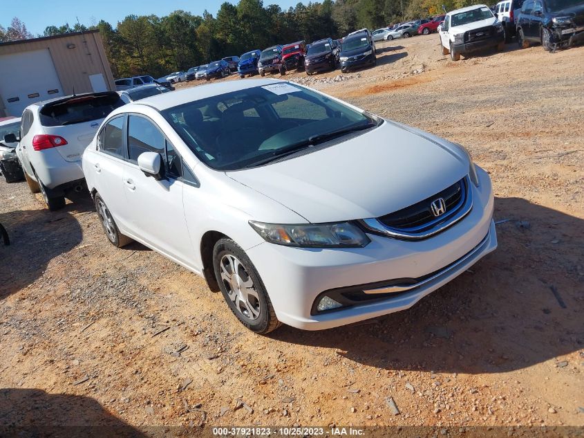 2015 HONDA CIVIC HYBRID - 19XFB4F39FE000561