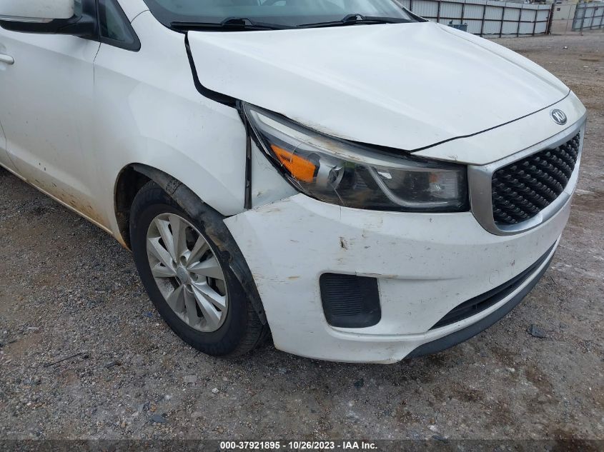 2016 KIA SEDONA LX - KNDMB5C18G6097811