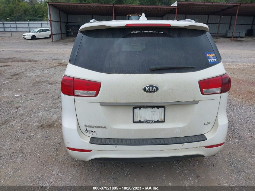 2016 KIA SEDONA LX - KNDMB5C18G6097811