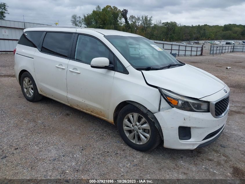 2016 KIA SEDONA LX - KNDMB5C18G6097811