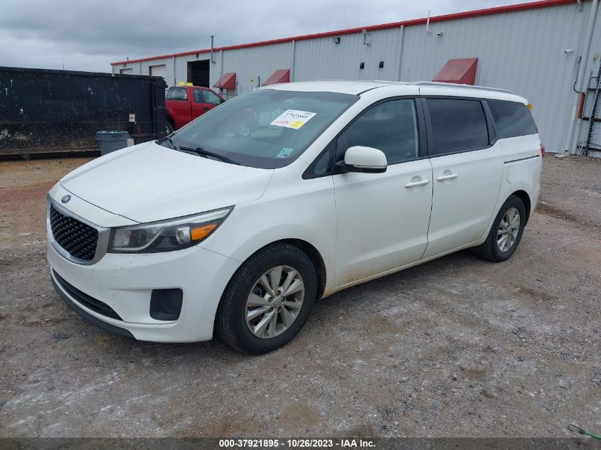 2016 KIA SEDONA LX - KNDMB5C18G6097811