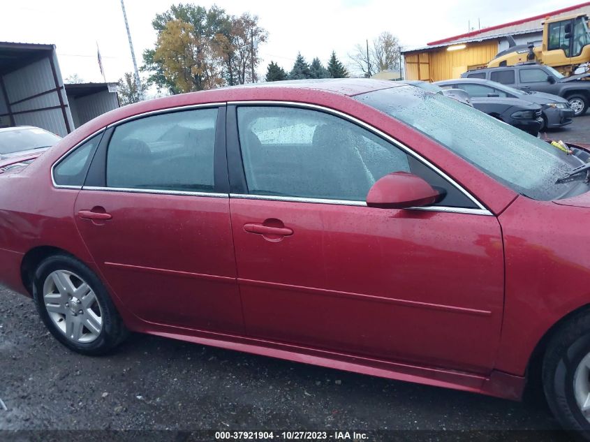 2013 CHEVROLET IMPALA LT - 2G1WB5E30D1175386