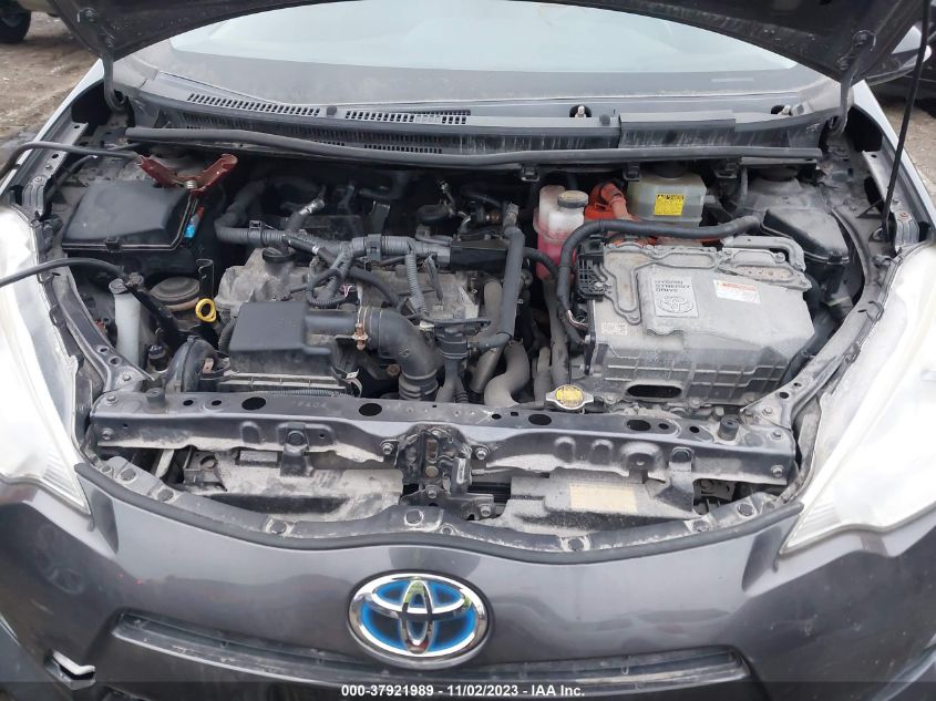 2013 TOYOTA PRIUS C ONE/TWO/THREE/FOUR - JTDKDTB38D1534689