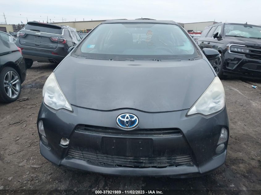2013 TOYOTA PRIUS C ONE/TWO/THREE/FOUR - JTDKDTB38D1534689