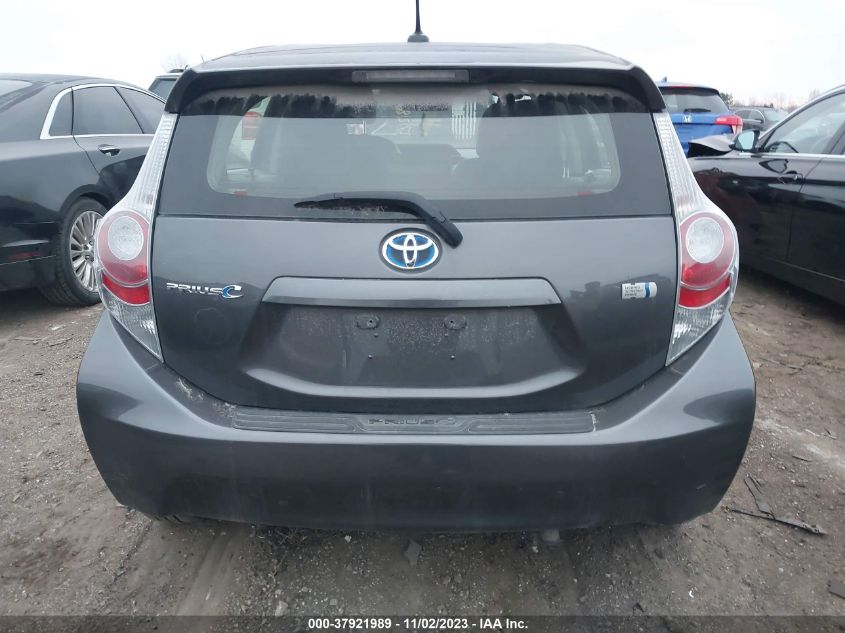 2013 TOYOTA PRIUS C ONE/TWO/THREE/FOUR - JTDKDTB38D1534689