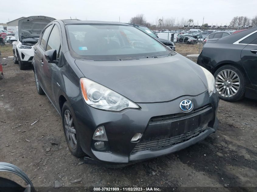 2013 TOYOTA PRIUS C ONE/TWO/THREE/FOUR - JTDKDTB38D1534689