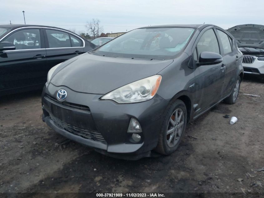 2013 TOYOTA PRIUS C ONE/TWO/THREE/FOUR - JTDKDTB38D1534689
