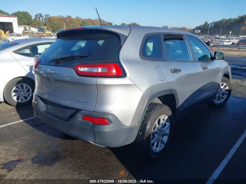 2014 JEEP CHEROKEE SPORT - 1C4PJLAB1EW112937