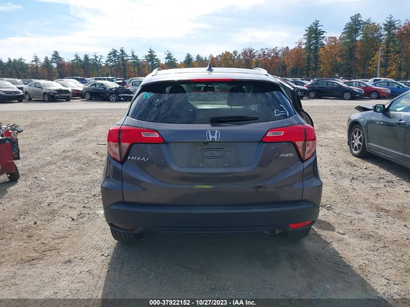 2016 HONDA HR-V EX-L W/NAVI - 3CZRU6H70GM741220