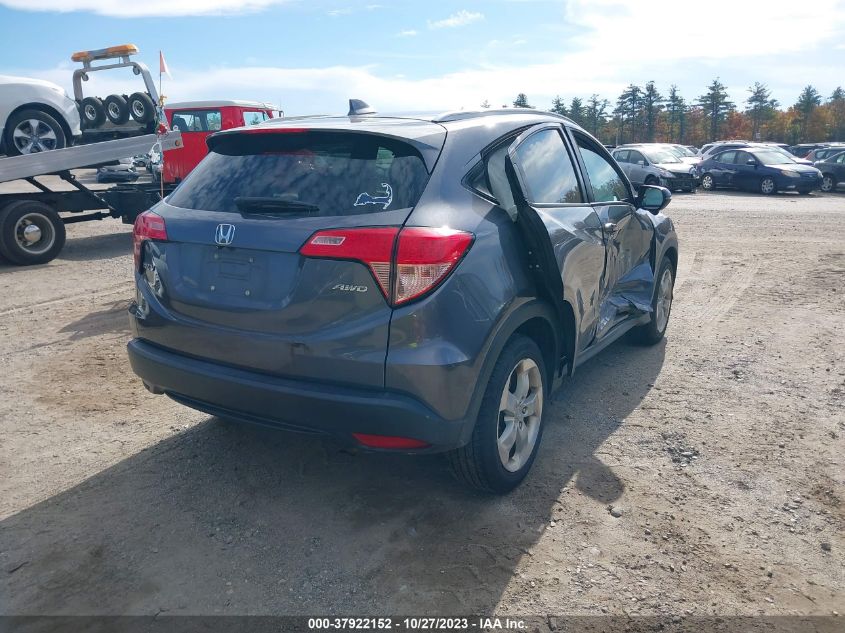 2016 HONDA HR-V EX-L W/NAVI - 3CZRU6H70GM741220