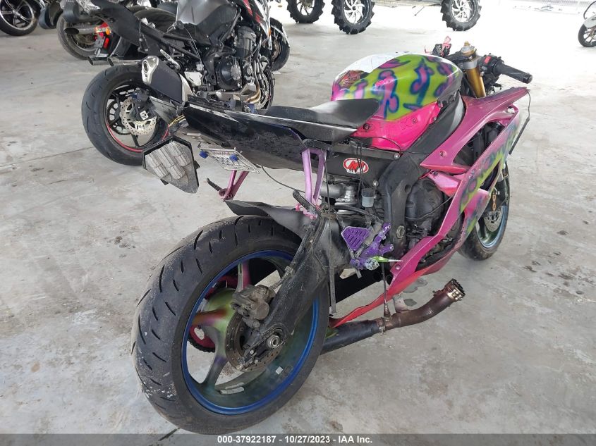 2009 YAMAHA YZFR6 - JYARJ16E39A015754
