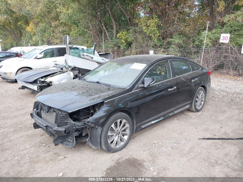 2017 HYUNDAI SONATA SPORT - 5NPE34AF3HH542389