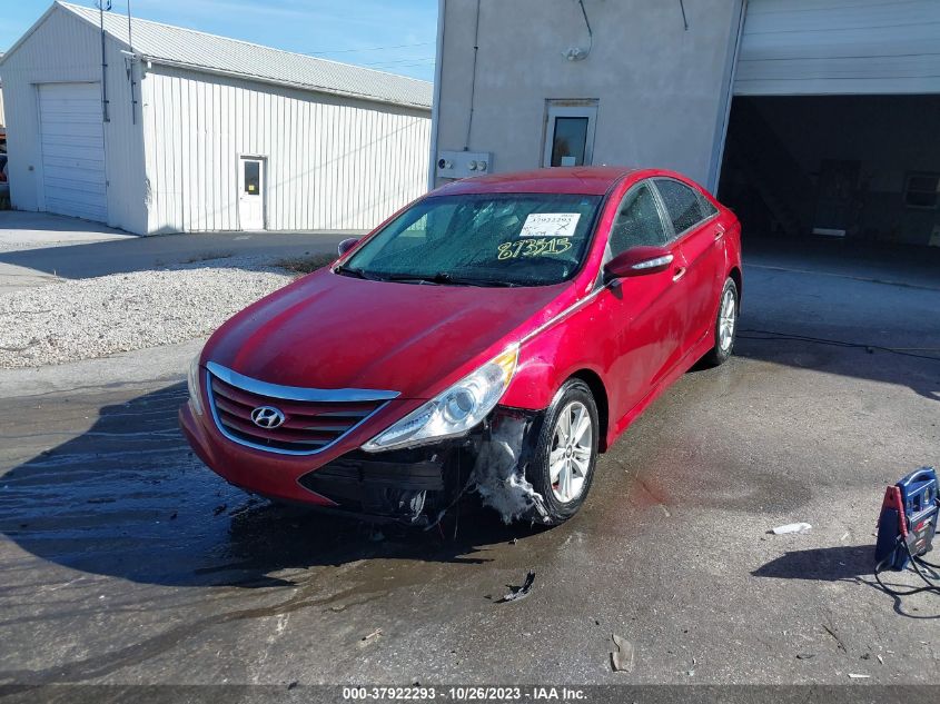 2014 HYUNDAI SONATA GLS - 5NPEB4AC9EH873515