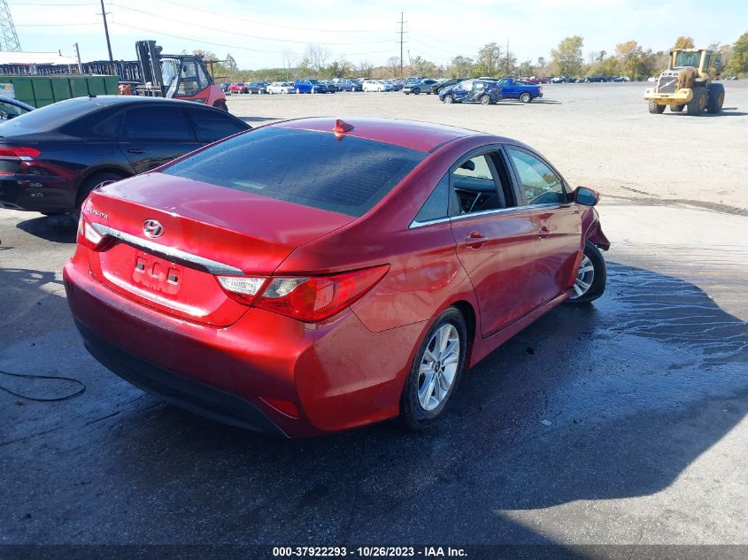 2014 HYUNDAI SONATA GLS - 5NPEB4AC9EH873515