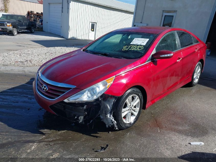 2014 HYUNDAI SONATA GLS - 5NPEB4AC9EH873515