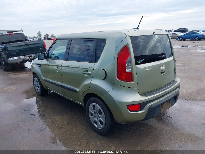 2013 KIA SOUL BASE - KNDJT2A59D7494115
