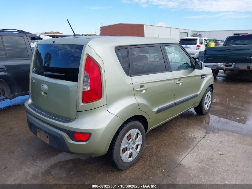 2013 KIA SOUL BASE - KNDJT2A59D7494115
