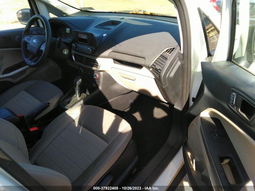 2022 FORD ECOSPORT S - MAJ6S3FL7NC466849