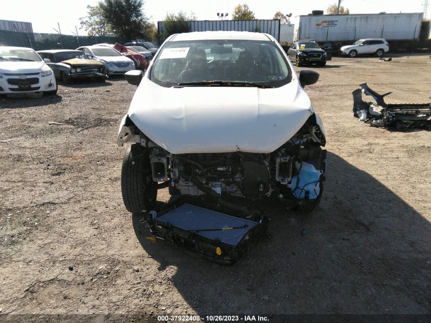 2022 FORD ECOSPORT S - MAJ6S3FL7NC466849