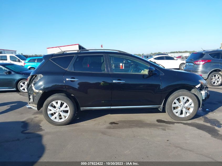 2014 NISSAN MURANO SL - JN8AZ1MU4EW402187