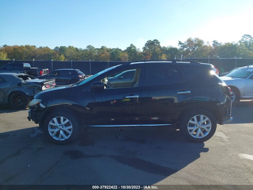 2014 NISSAN MURANO SL - JN8AZ1MU4EW402187