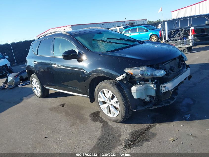 2014 NISSAN MURANO SL - JN8AZ1MU4EW402187