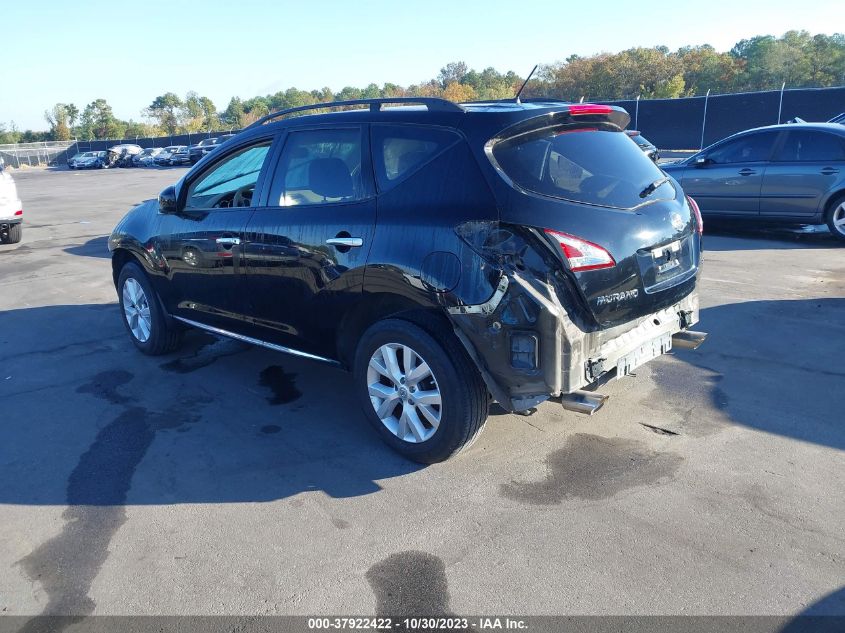 2014 NISSAN MURANO SL - JN8AZ1MU4EW402187