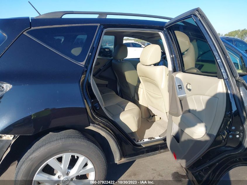 2014 NISSAN MURANO SL - JN8AZ1MU4EW402187