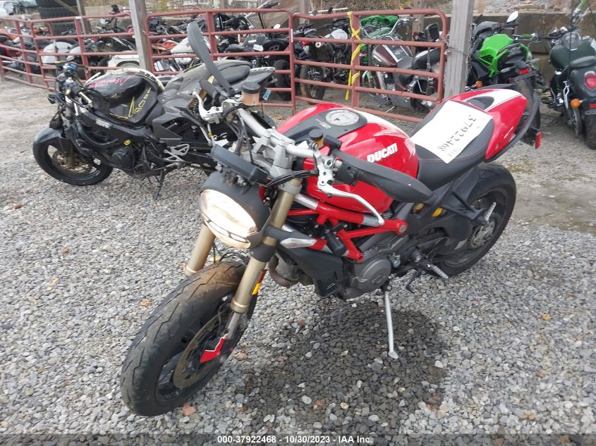 2012 DUCATI MONSTER 1110 - ZDM1RARR7CB059254