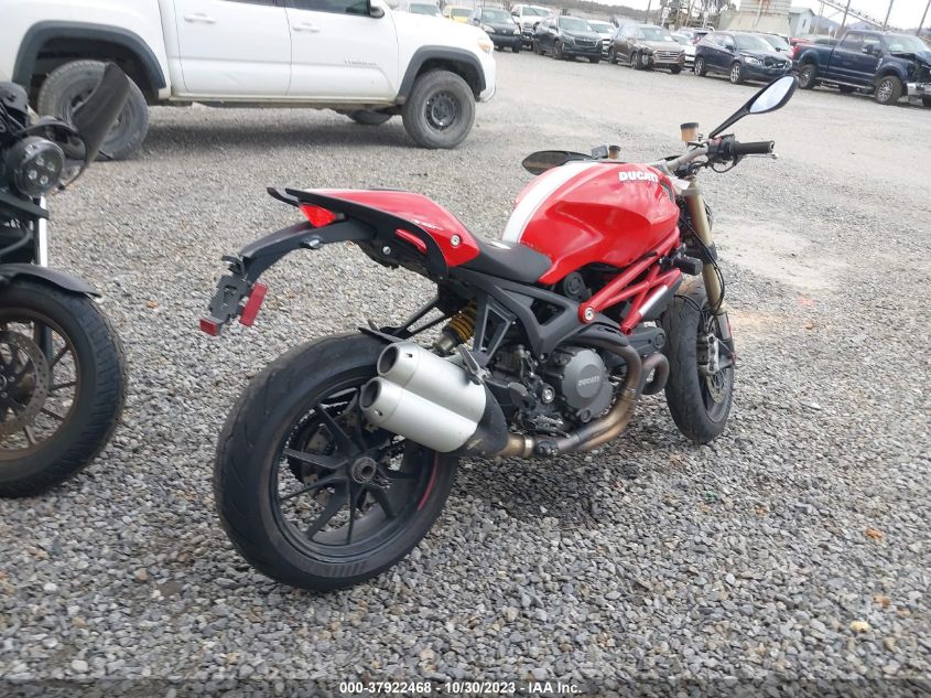 2012 DUCATI MONSTER 1110 - ZDM1RARR7CB059254