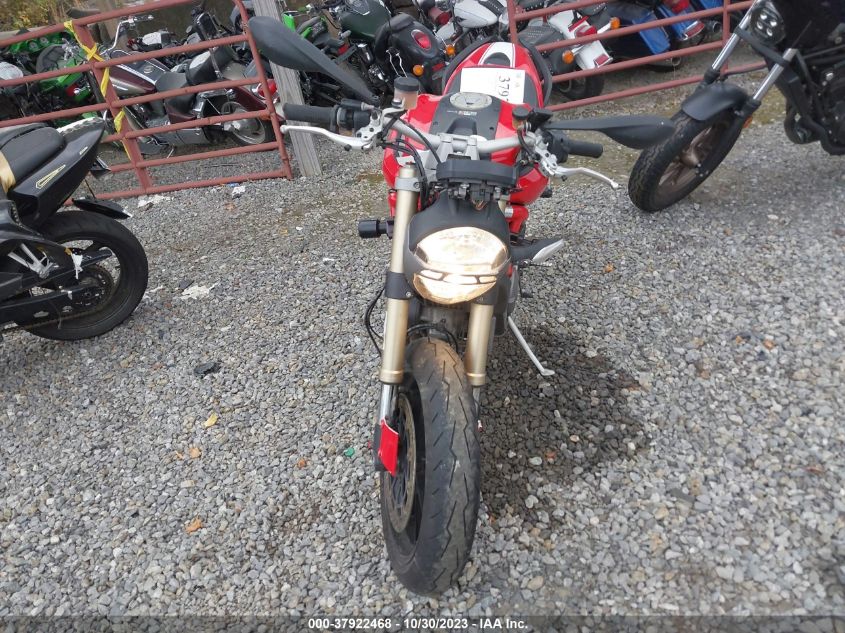 2012 DUCATI MONSTER 1110 - ZDM1RARR7CB059254