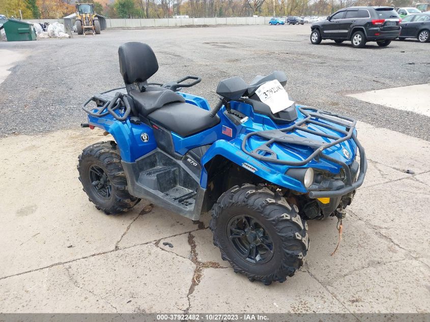 2022 CAN-AM OUTLANDER MAX XT 570 - 3JBLPAT43NJ000421