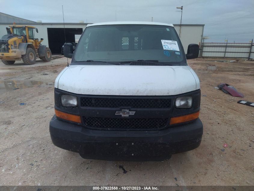 2015 CHEVROLET EXPRESS CARGO VAN 1GCWGGCF8F1280154