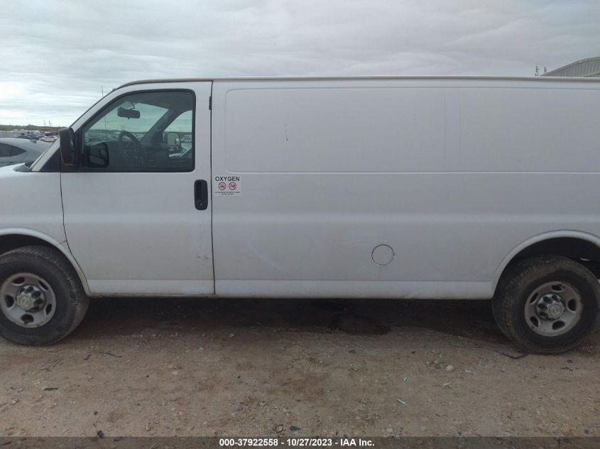 2015 CHEVROLET EXPRESS CARGO VAN 1GCWGGCF8F1280154